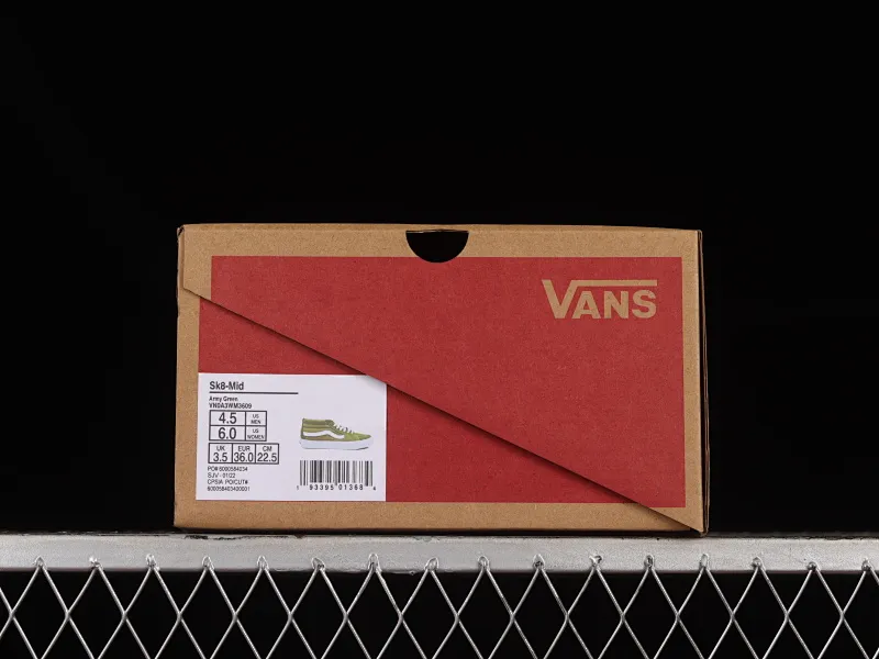 All categories Vans Vans series Vans Mid Vans China Vans Sk8-Mid Vans official 2023 new style Xiaohongshu hot style mid-top series casual sneakers VN0A3WM3609